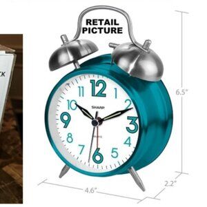 NEW! TWIN BELL ALARM CLOCK